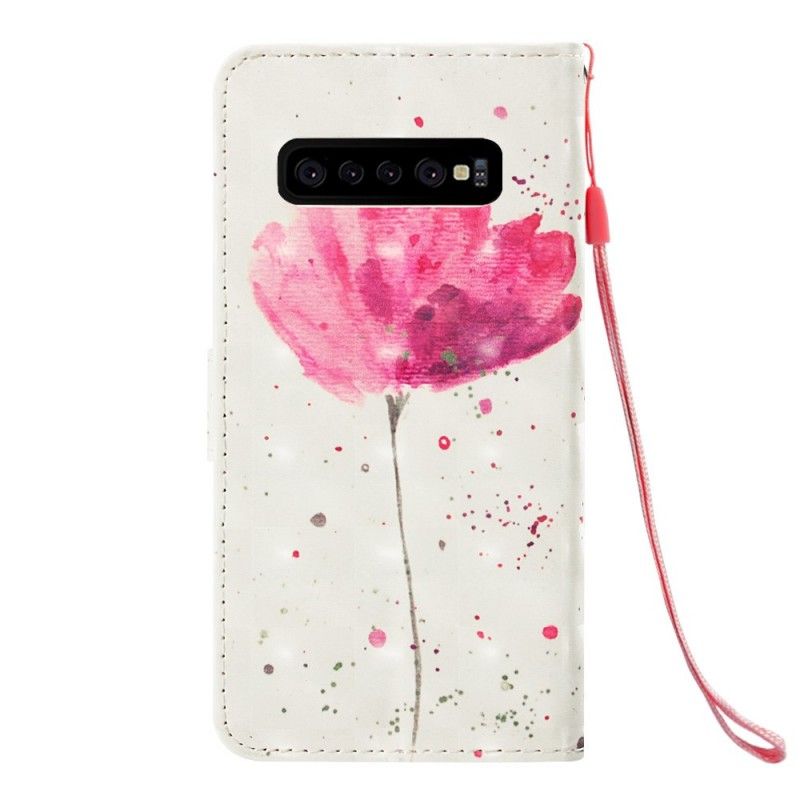 Fodral Samsung Galaxy S10 Plus Vallmovatten