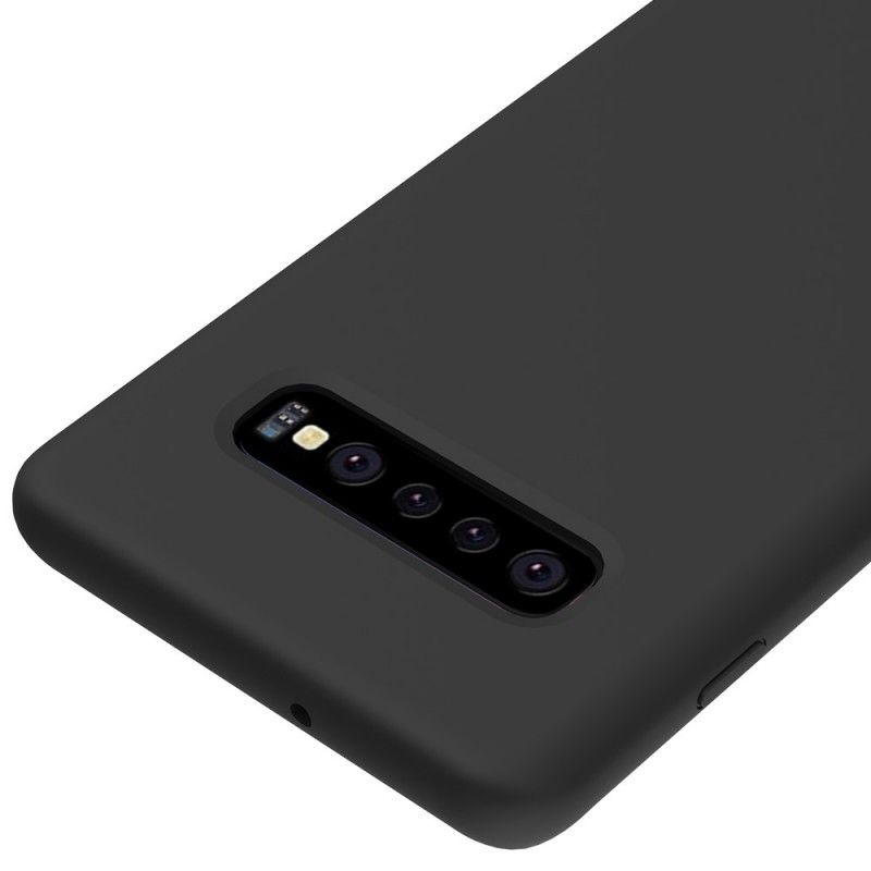 Skal för Samsung Galaxy S10 Plus Svart Silikon