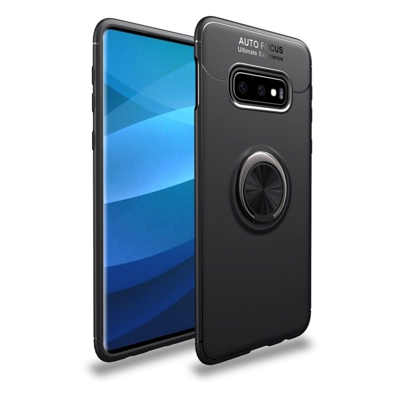 Skal Samsung Galaxy S10 Plus Svart Roterande Ring