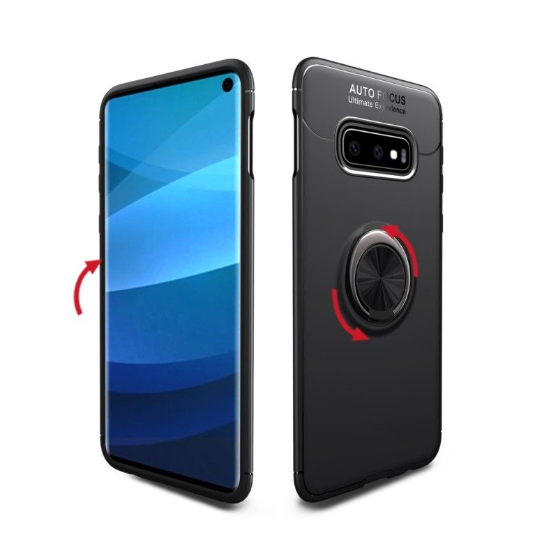 Skal Samsung Galaxy S10 Plus Svart Roterande Ring