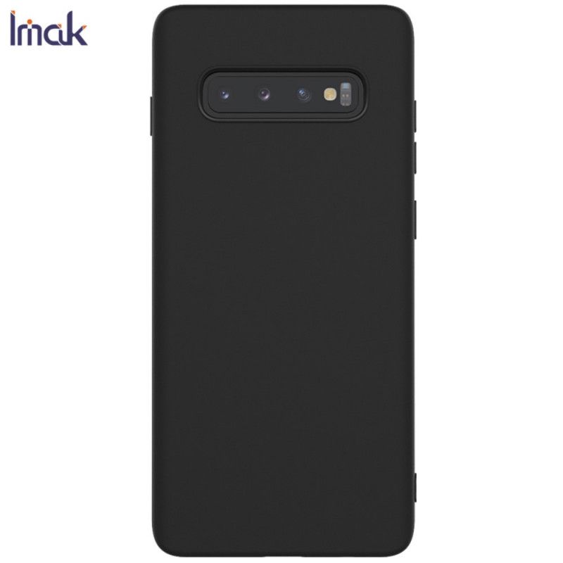 Skal Samsung Galaxy S10 Plus Svart Uc-1-Serie Silikonmatta Imak