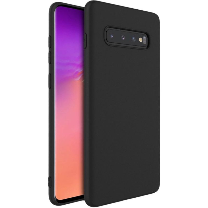 Skal Samsung Galaxy S10 Plus Svart Uc-1-Serie Silikonmatta Imak