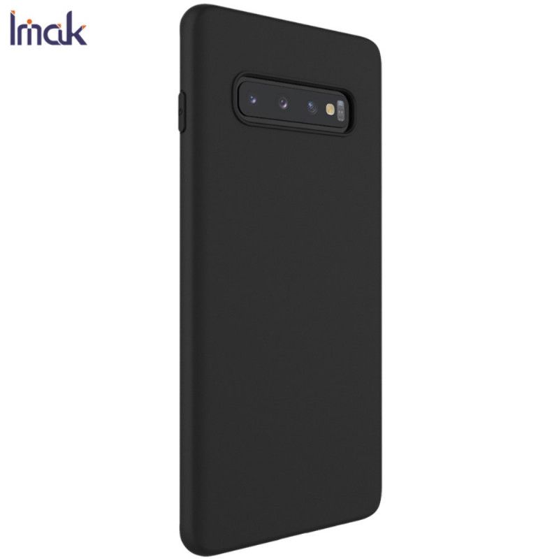 Skal Samsung Galaxy S10 Plus Svart Uc-1-Serie Silikonmatta Imak