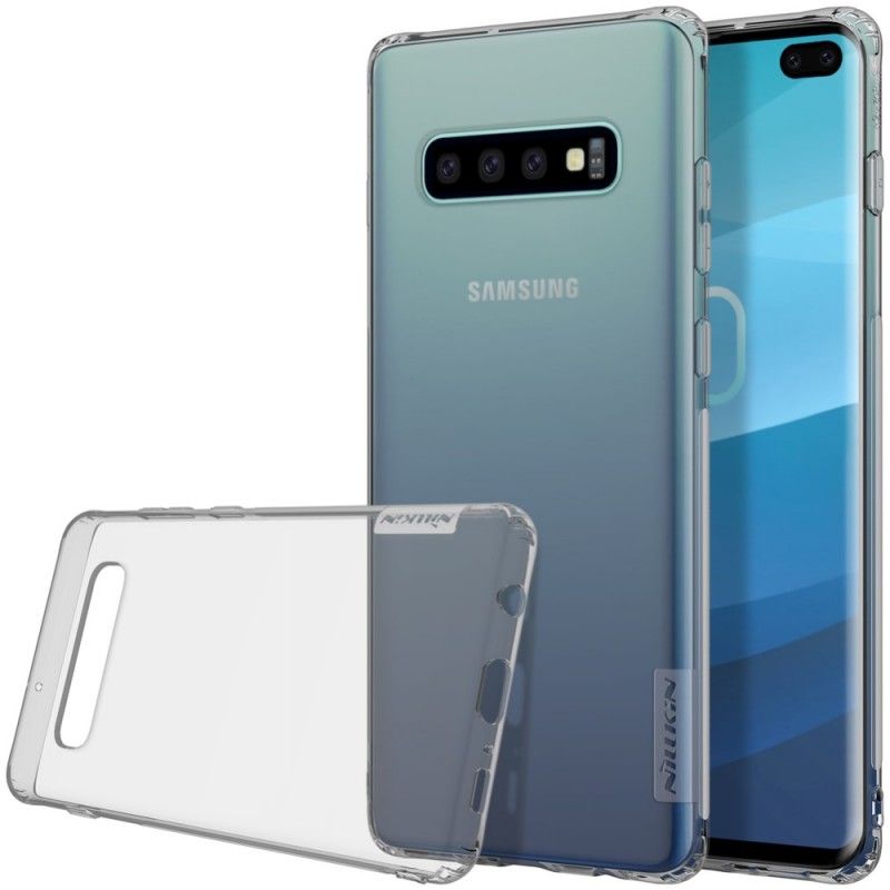 Skal Samsung Galaxy S10 Plus Vit Transparent Nillkin