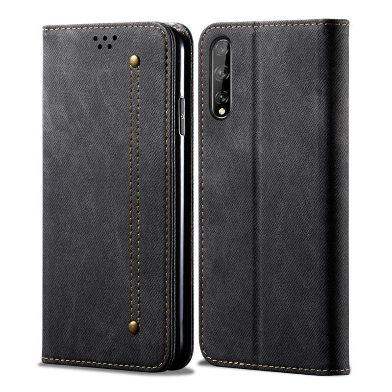 Folio-fodral Huawei P Smart S Svart Jeanstyg