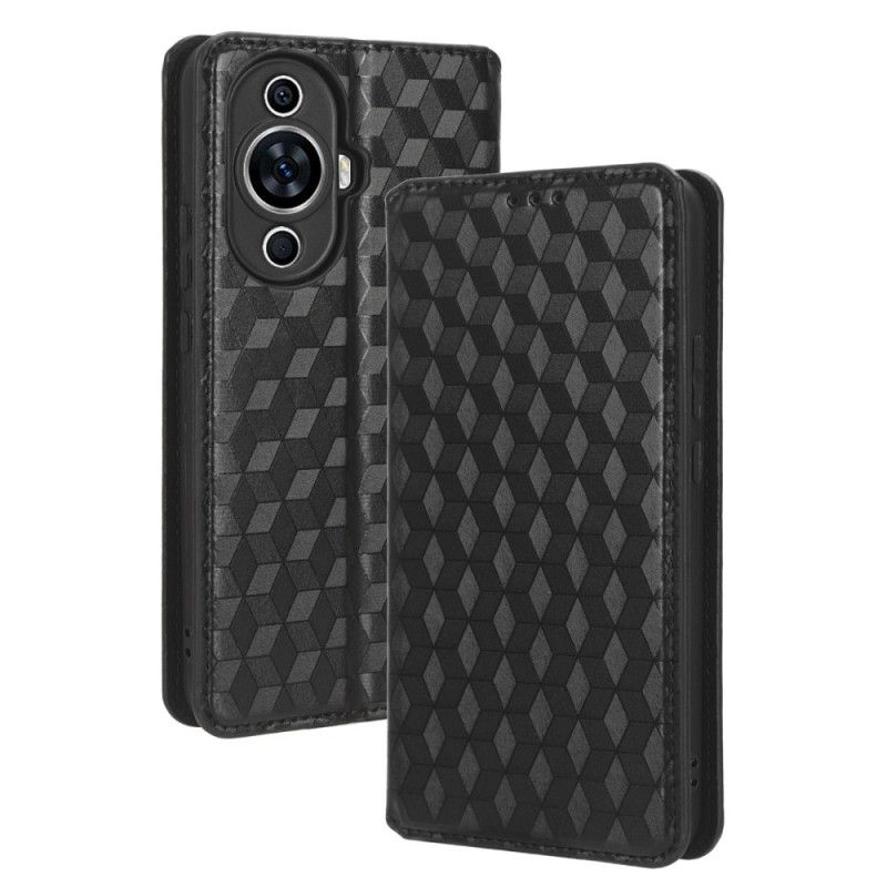 Folio-fodral Huawei Nova 12s 3d-diamanter