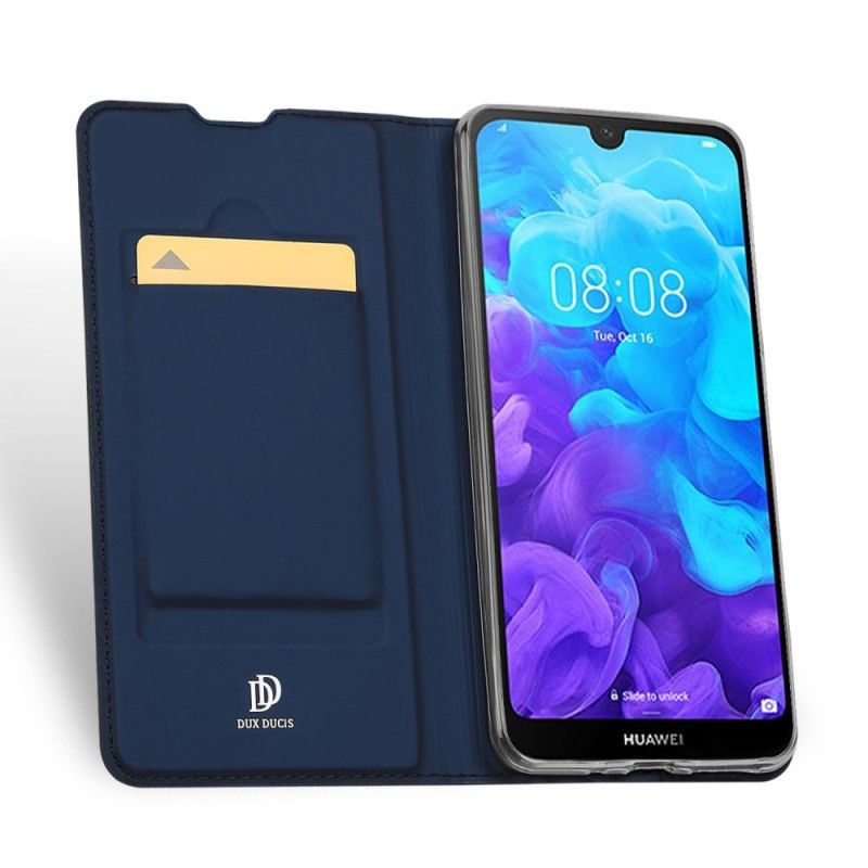 Folio-fodral Huawei Y5 2019 Svart Pro Dux Ducis Hud