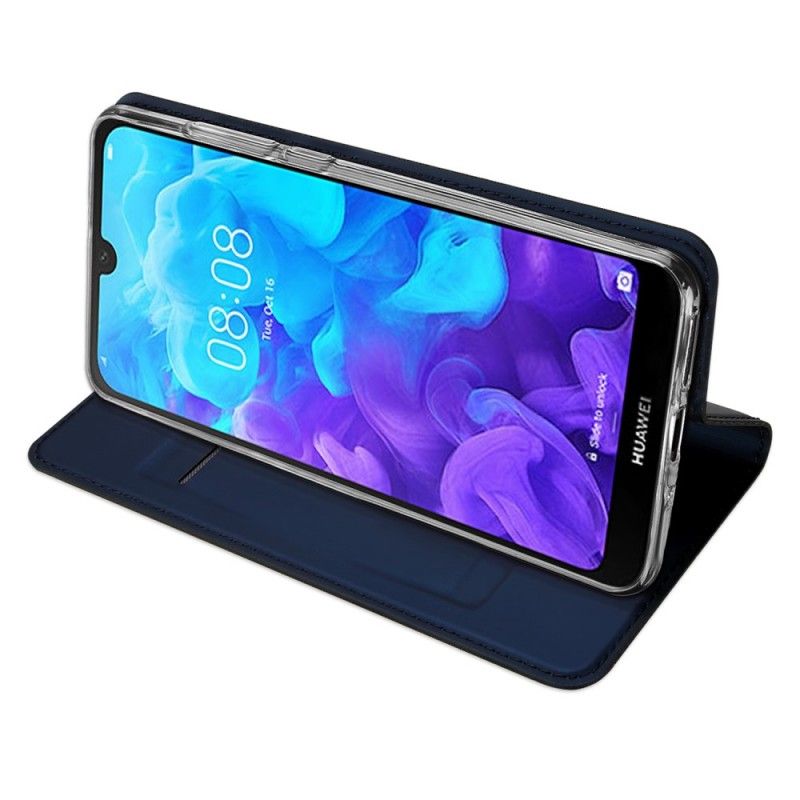 Folio-fodral Huawei Y5 2019 Svart Pro Dux Ducis Hud