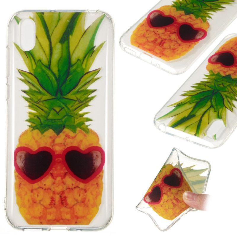 Skal för Huawei Y5 2019 Transparent Inkognito Ananas