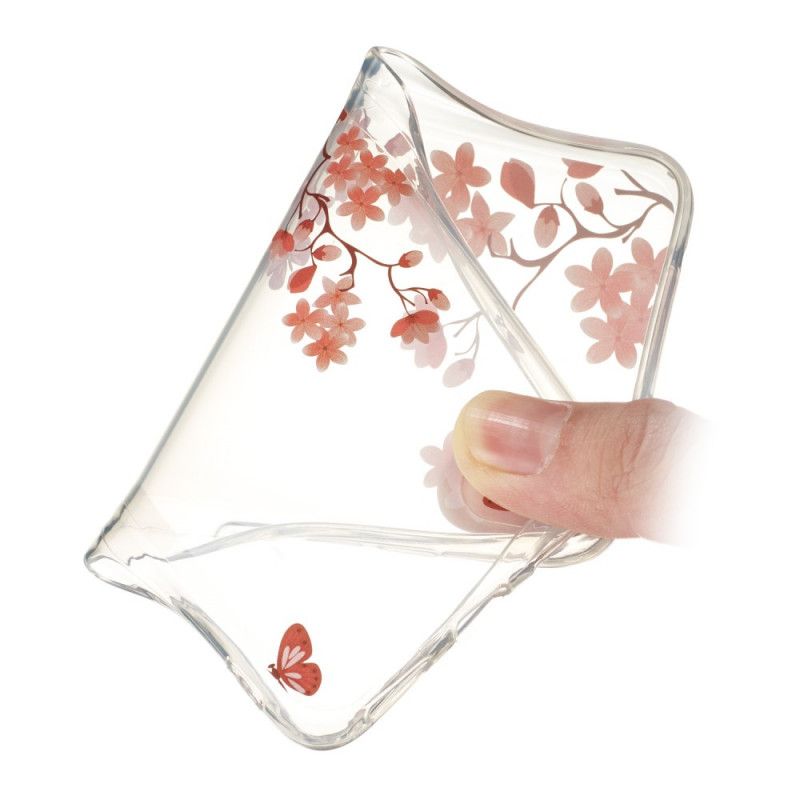 Skal Huawei Y5 2019 Transparent Gren Med Fjärilar