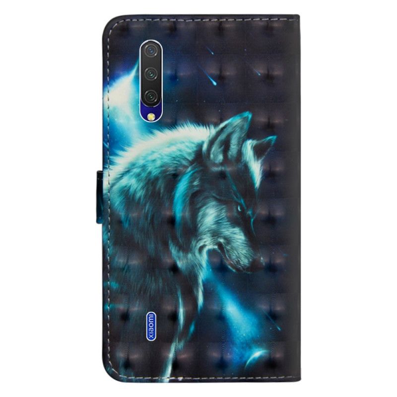 Fodral Xiaomi Mi 9 Lite Majestätisk Varg