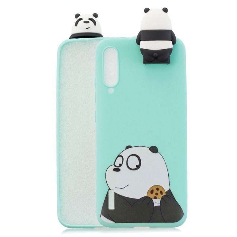 Skal för Xiaomi Mi 9 Lite 3D Panda Och Kakor