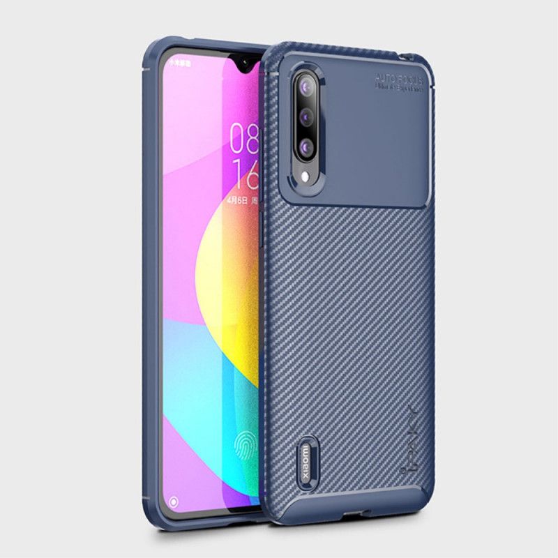 Skal för Xiaomi Mi 9 Lite Svart Ipaky Kolfiber