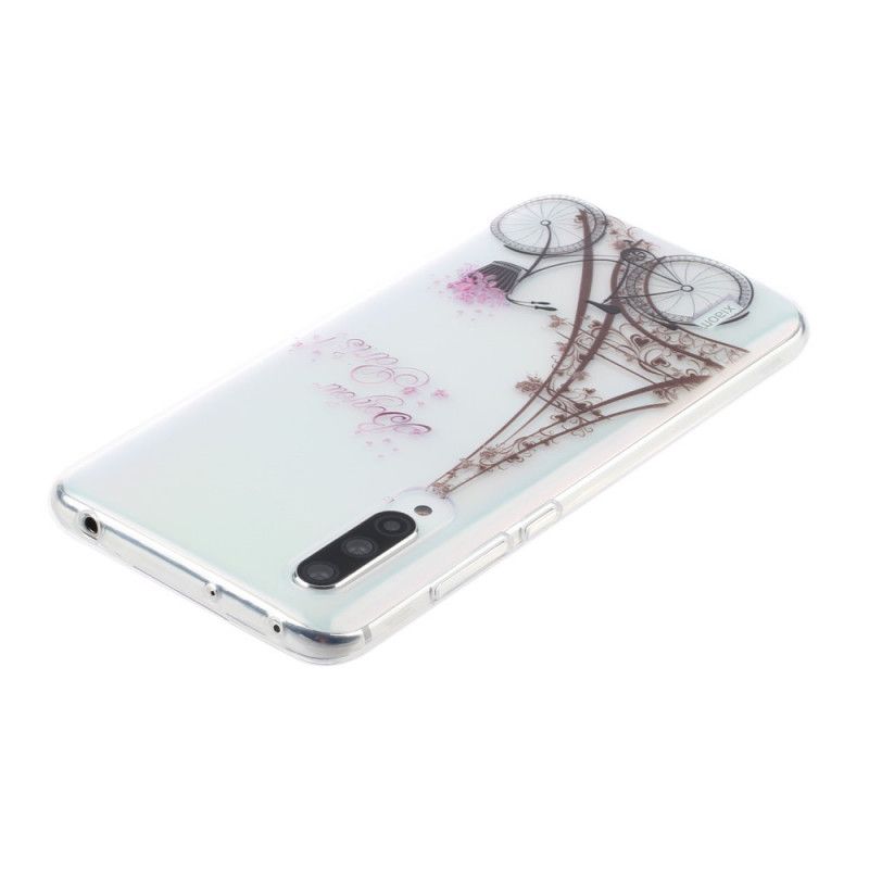 Skal Xiaomi Mi 9 Lite Mobilskal Transparent Hej Paris