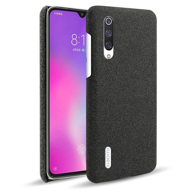 Skal Xiaomi Mi 9 Lite Svart Elegant Tyg