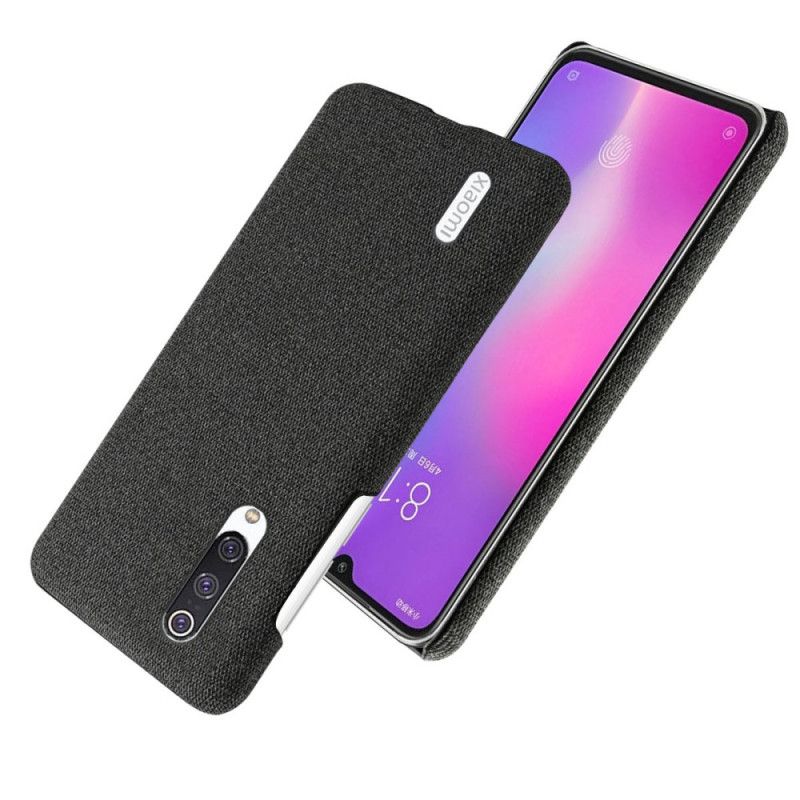 Skal Xiaomi Mi 9 Lite Svart Elegant Tyg