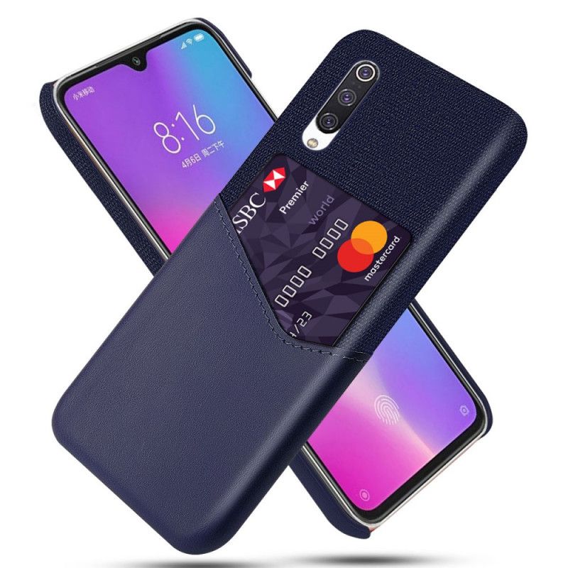 Skal Xiaomi Mi 9 Lite Svart Ksq-Korthållare