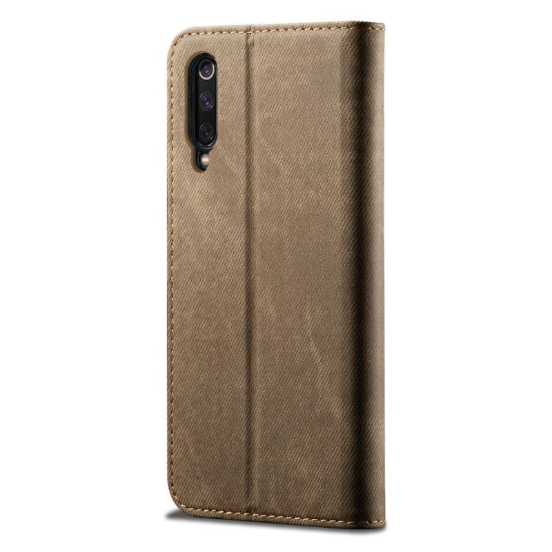 Folio-fodral Xiaomi Mi 9 Brun Jeanstyg