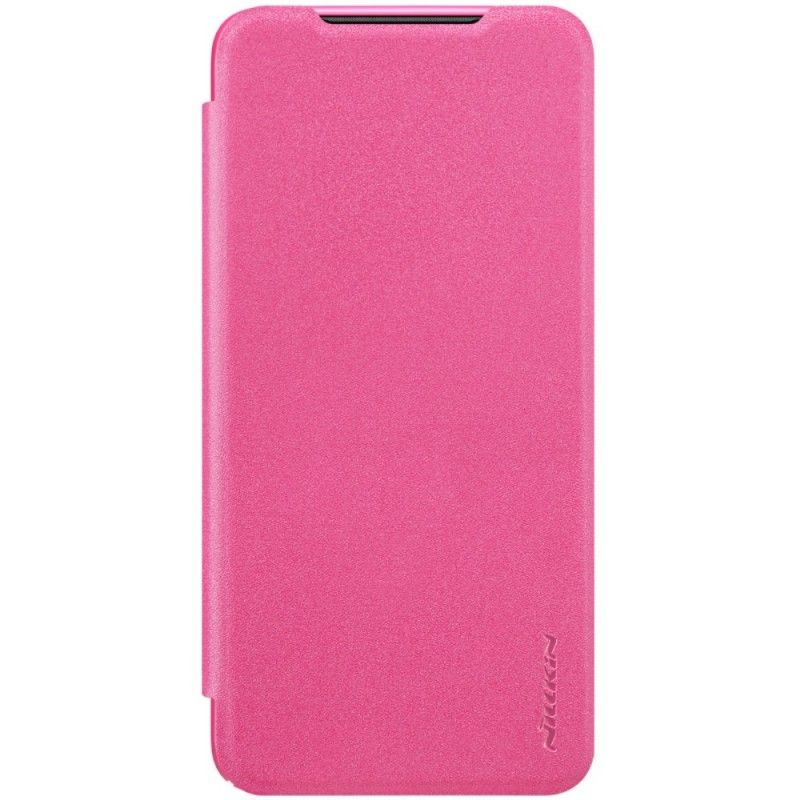 Folio-fodral Xiaomi Mi 9 Magenta Mobilskal Nillkin