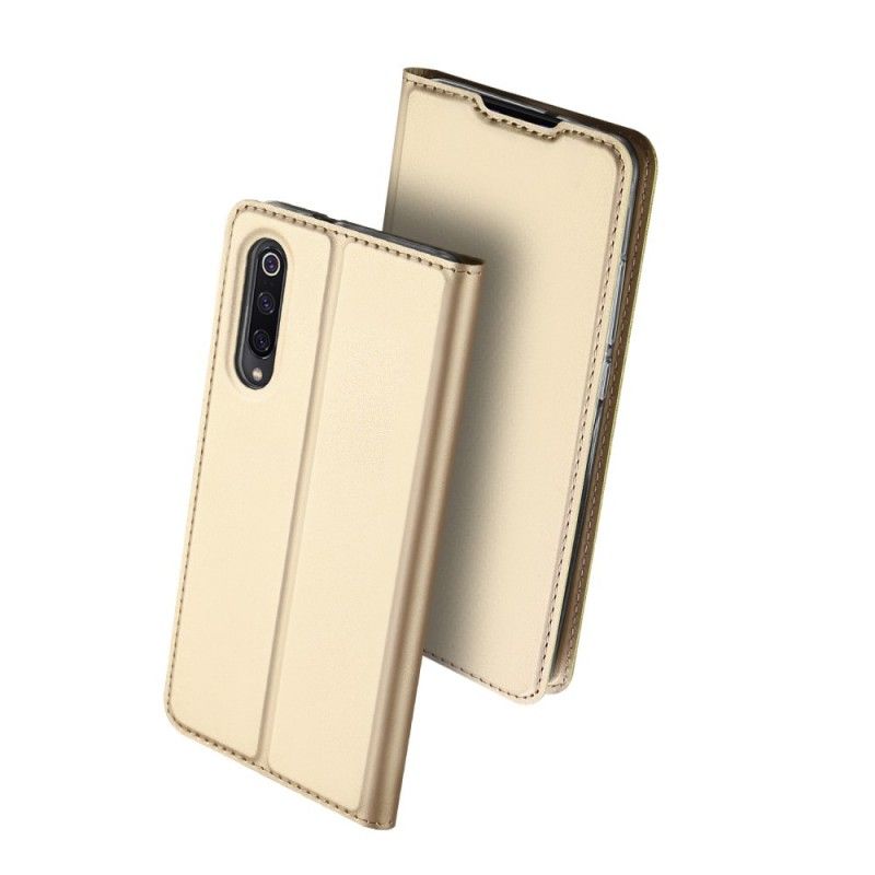 Folio-fodral Xiaomi Mi 9 Marinblå Förstklassig Serie