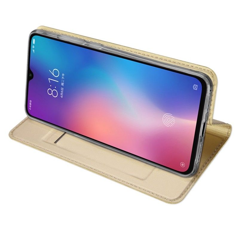 Folio-fodral Xiaomi Mi 9 Marinblå Förstklassig Serie