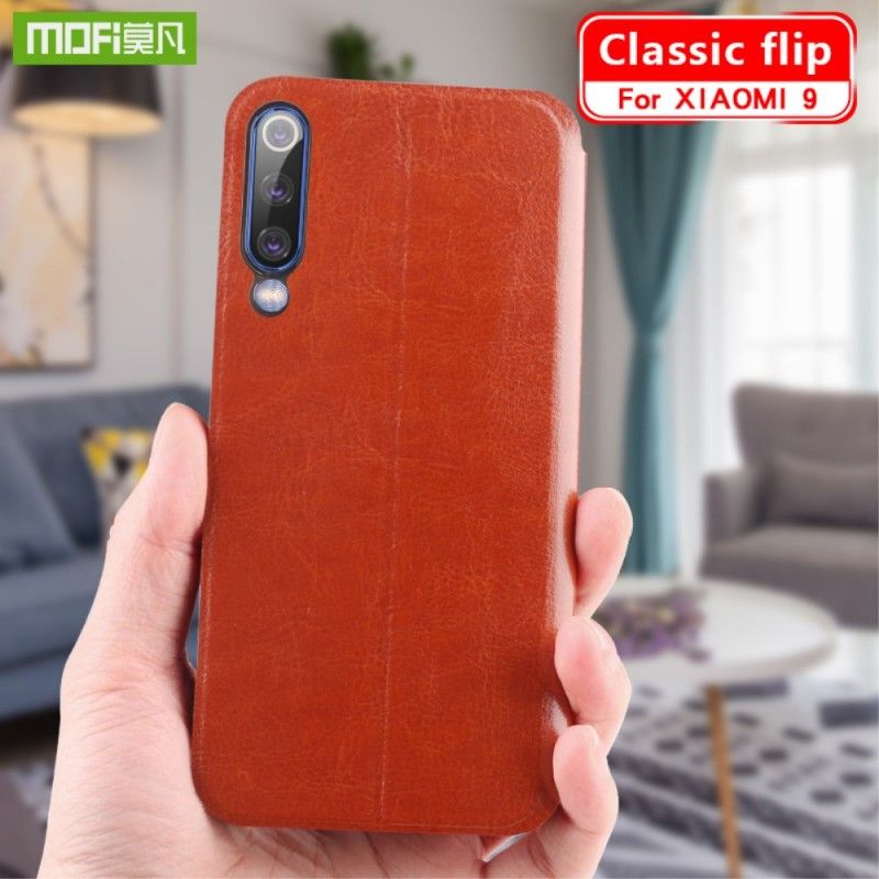 Folio-fodral Xiaomi Mi 9 Svart Vintage Mofi