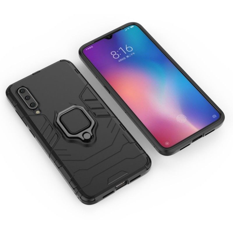 Skal för Xiaomi Mi 9 Svart Resistent Ring