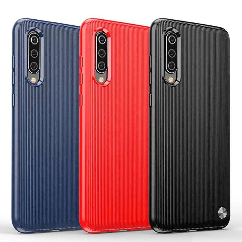 Skal Xiaomi Mi 9 Svart Strukturerad Silikon