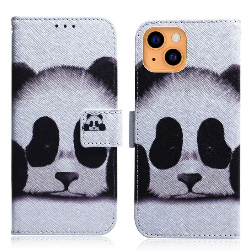 Fodral För iPhone 13 Mini Panda Face