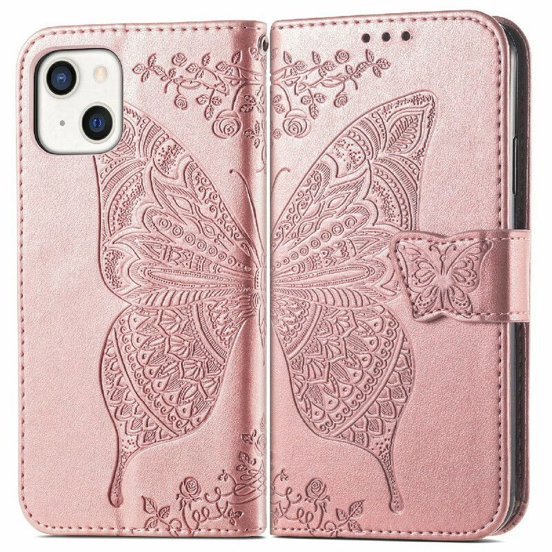 Fodral iPhone 13 Mini Halvfjärilar