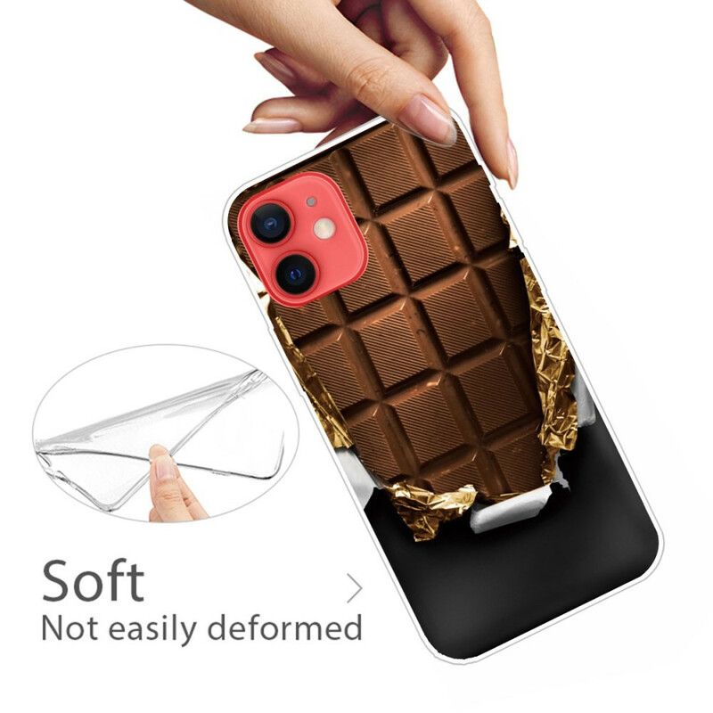Skal För iPhone 13 Mini Flexibel Choklad