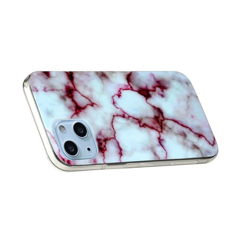 Skal För iPhone 13 Mini Förenklad Marmor