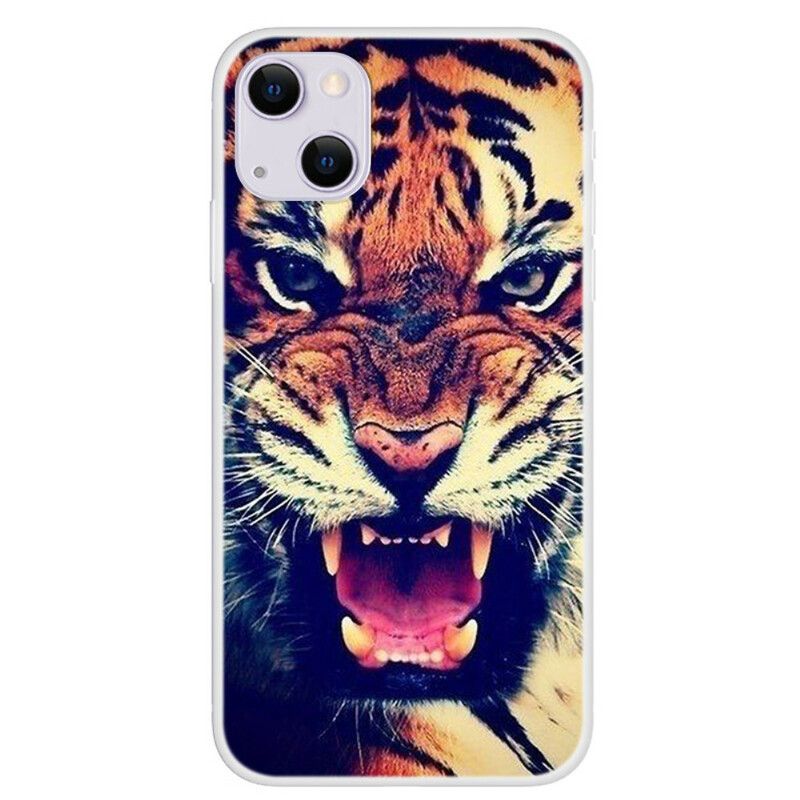 Skal För iPhone 13 Mini Front Tiger