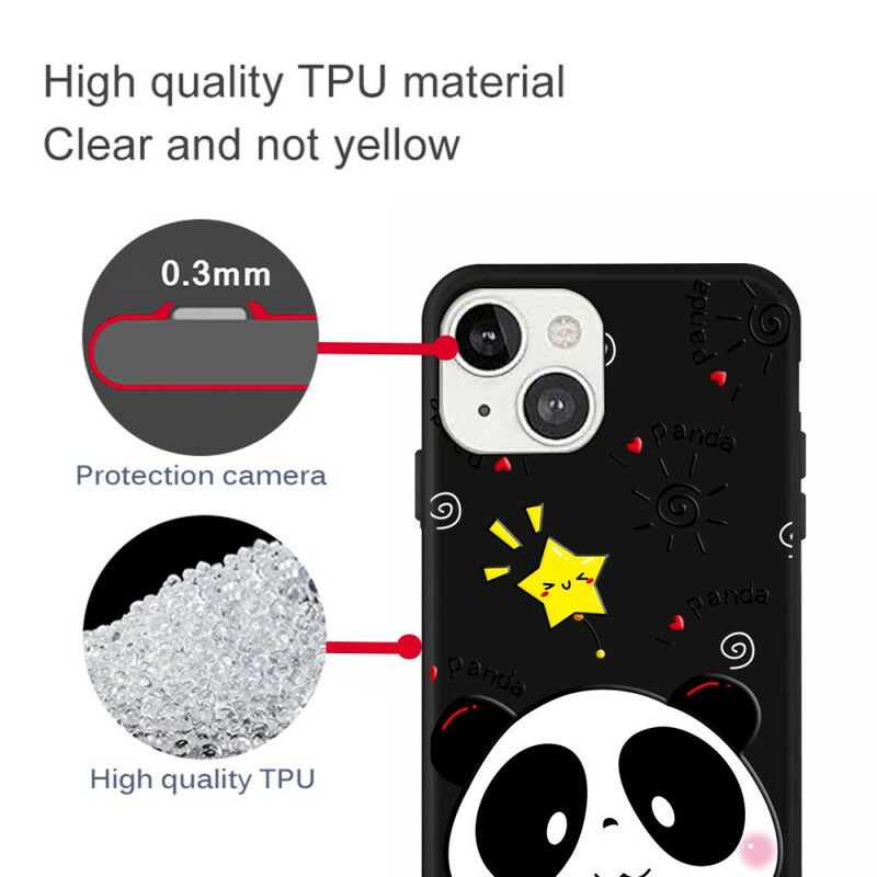 Skal För iPhone 13 Mini Star Panda