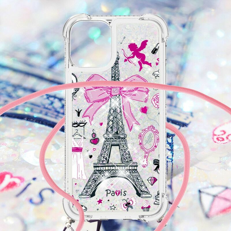 Skal iPhone 13 Mini À Cordon Eiffeltornet