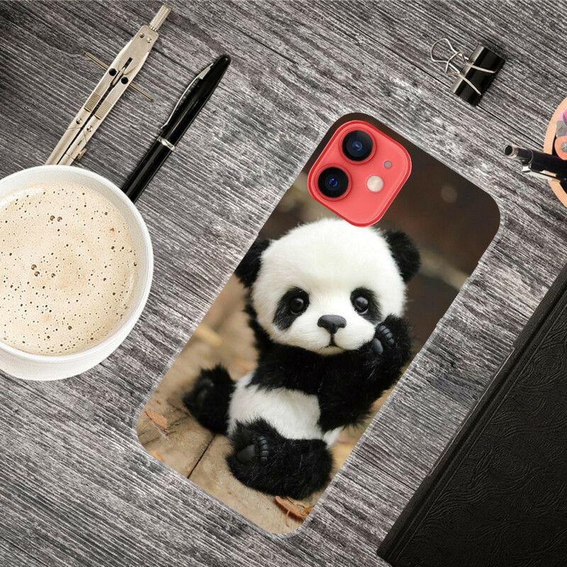 Skal iPhone 13 Mini Flexibel Panda