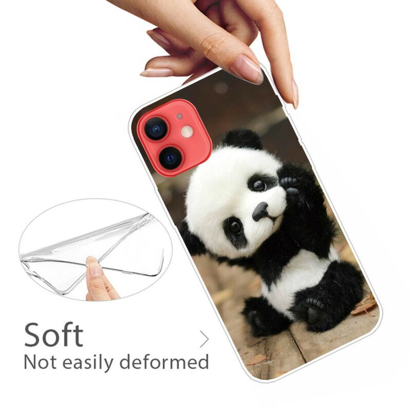 Skal iPhone 13 Mini Flexibel Panda