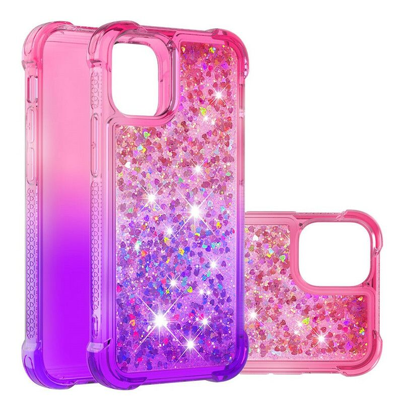 Skal iPhone 13 Mini Glitterfärger