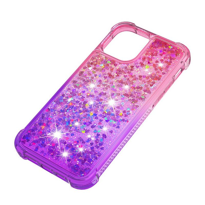 Skal iPhone 13 Mini Glitterfärger