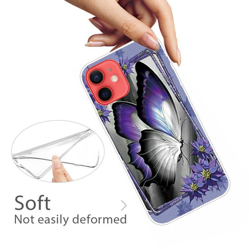 Skal iPhone 13 Mini Royal Butterfly