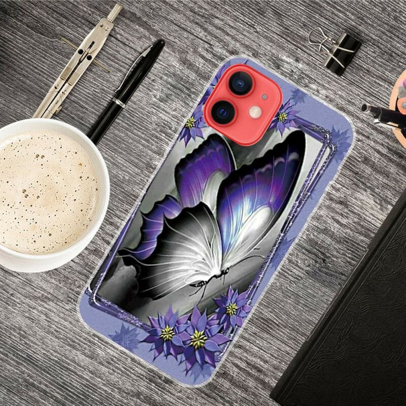 Skal iPhone 13 Mini Royal Butterfly