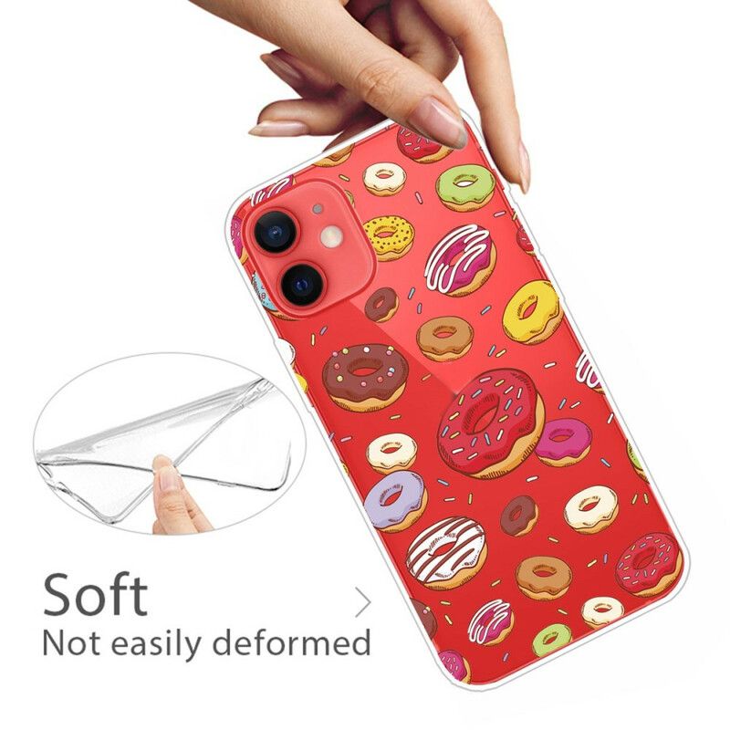 Skal iPhone 13 Mini Telefonfodral Love Donuts