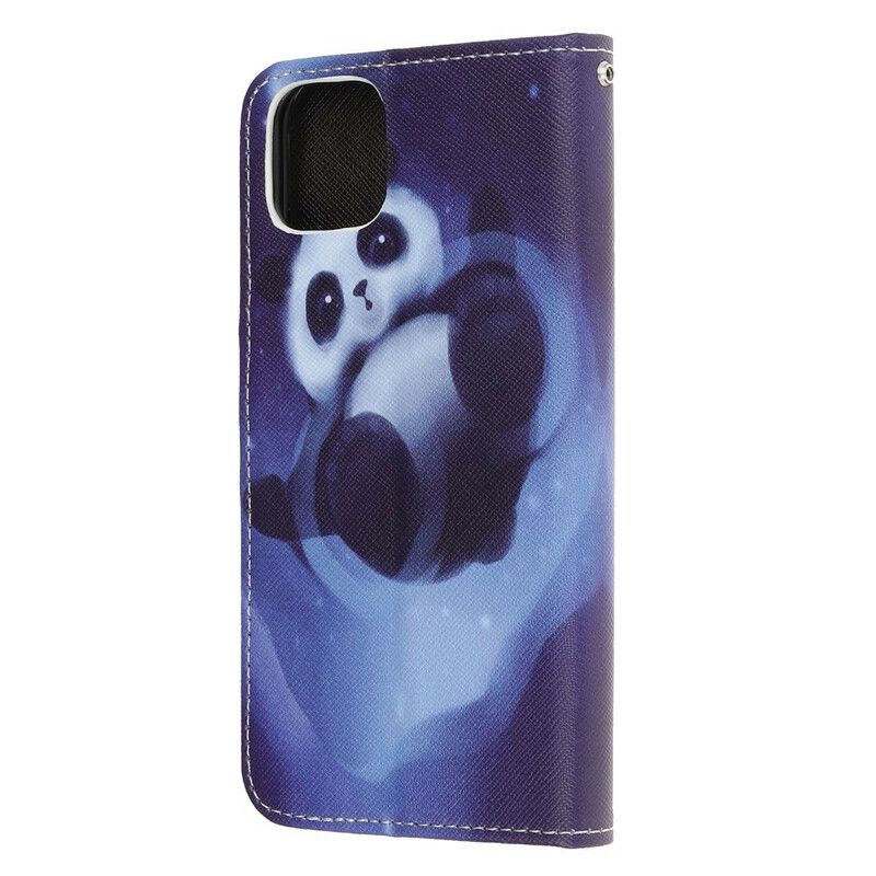 Skyddsfodral iPhone 13 Mini Panda Space