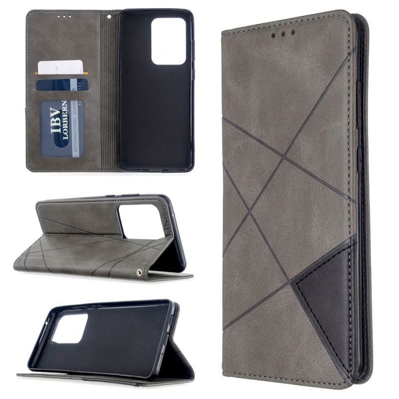 Folio-fodral Samsung Galaxy S20 Ultra Svart Artiststil