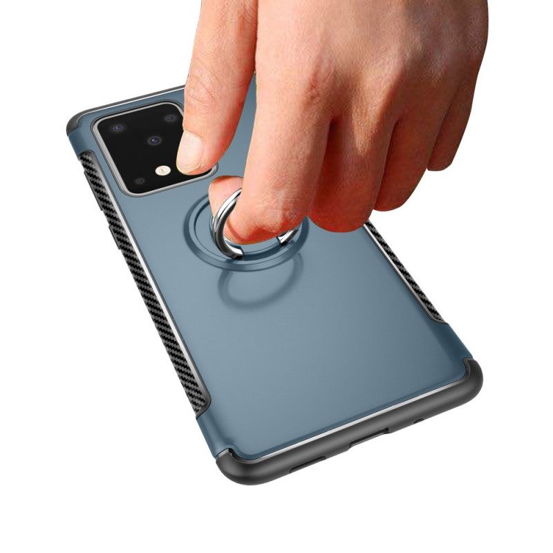 Skal Samsung Galaxy S20 Ultra Svart Kolfibermetallring