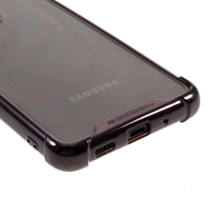 Skal Samsung Galaxy S20 Ultra Svart Mobilskal Genomskinliga Färgglada Kanter