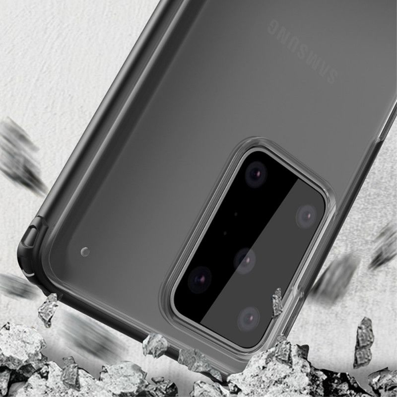 Skal Samsung Galaxy S20 Ultra Svart Väv Med Färgade Kanter