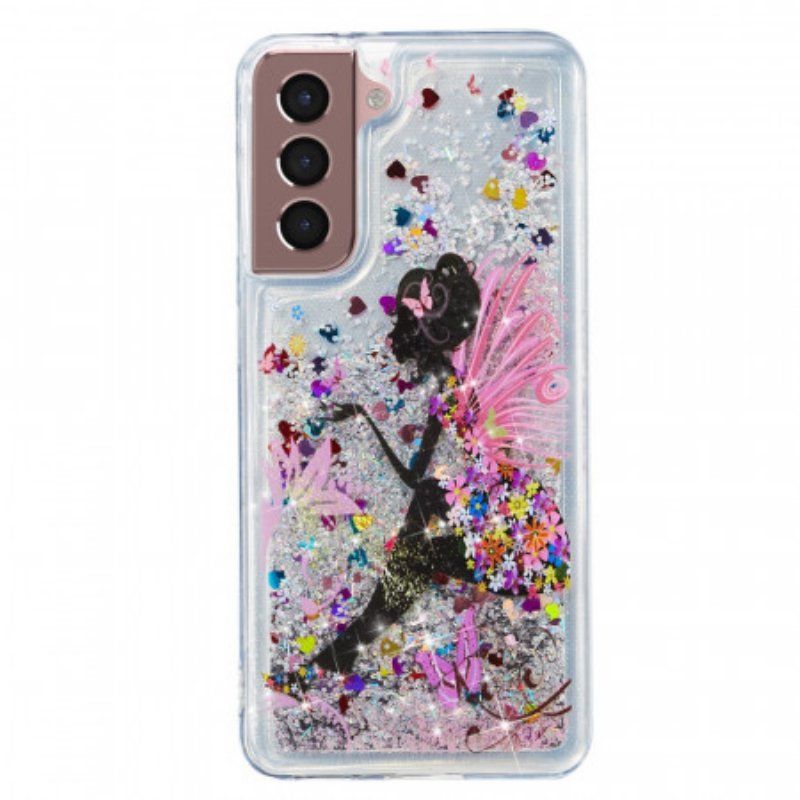 Mobilskal Samsung Galaxy S22 5G Glitter Fairy