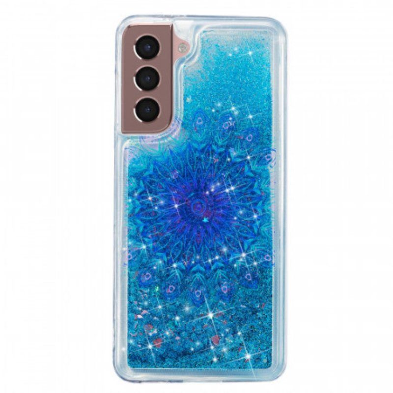 Skal Samsung Galaxy S22 5G Glitter Mandala