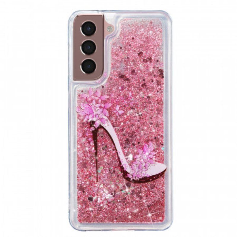 Skal Samsung Galaxy S22 5G Glitterpump